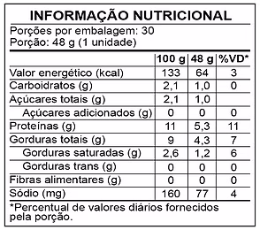 Tabela Nutricional