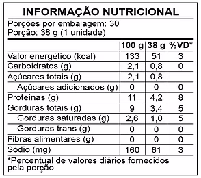 Tabela Nutricional